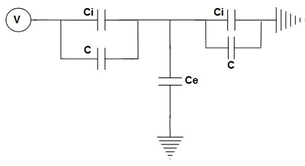 Grading Capacitor-voltage distribution-Equivalent-circuit