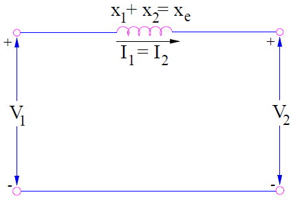 Approximate Transformer Equivalent Circuit-neglecting resistance