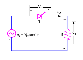 single phase half wave rectifier