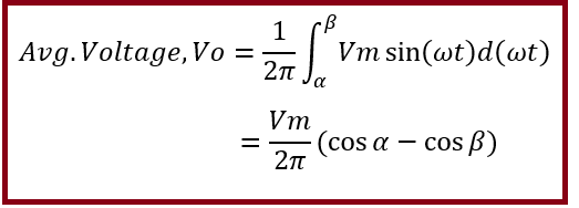 average-voltage-of-single-phase-half-wave-controlled-rectifier