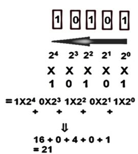 How to Convert Binary into Decimal? - Electrical Concepts